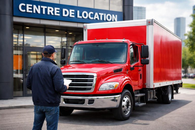 camion-location-rouge-paysage-urbain